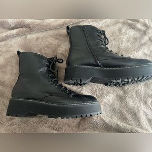 Black Combat Boots